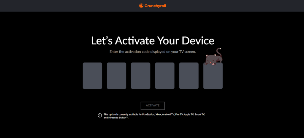 crunchyroll.com/activate